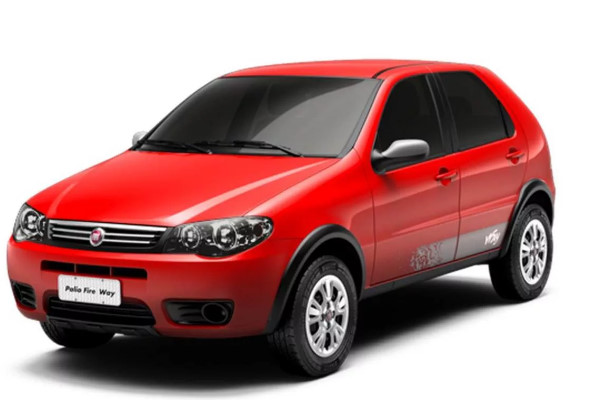 Ряд автомобилей Fiat Palio